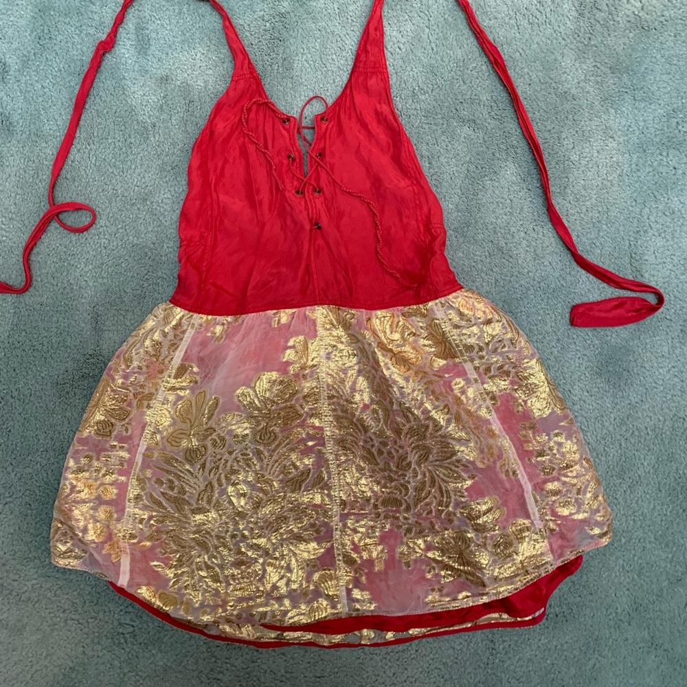 100% silk dress